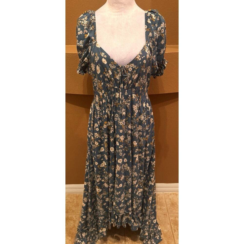 Patrons of Peace Adrian Floral Dress Size M - Picture 2 of 10